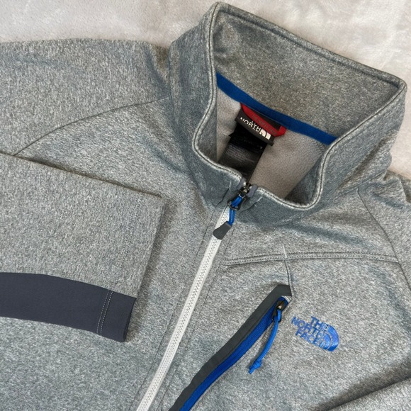 The North Face Other - The North Face Pullover Mens XL Grey Quarter Zip Tech Fleece Jacket 0324